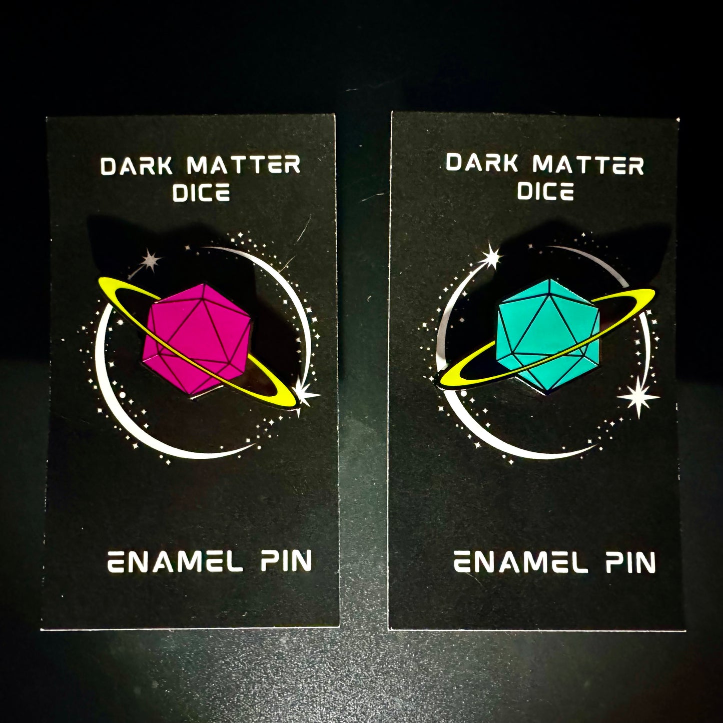 Dice Planet Pin